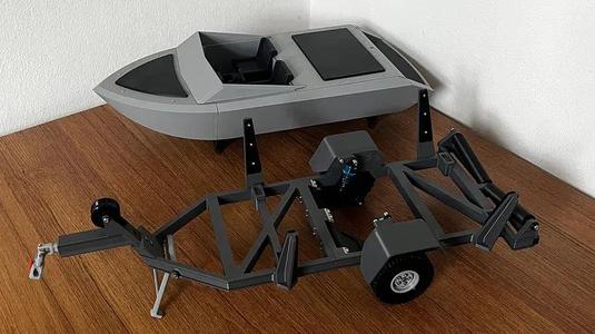 TRAILER FOR MINIRIPPER – 1/10 SCALE TRAILER FOR CRAWLER