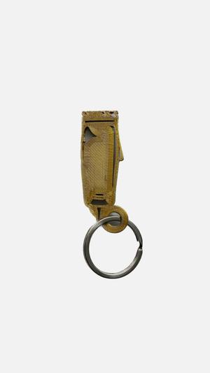Barber shop keychain