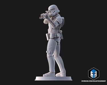Death Trooper Figurine – Pose 4 – 3D Print Files