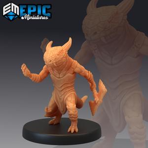 Lizardfolk Challenger / Kobold Minion / Reptile Folk Soldier / Draconic Lizard